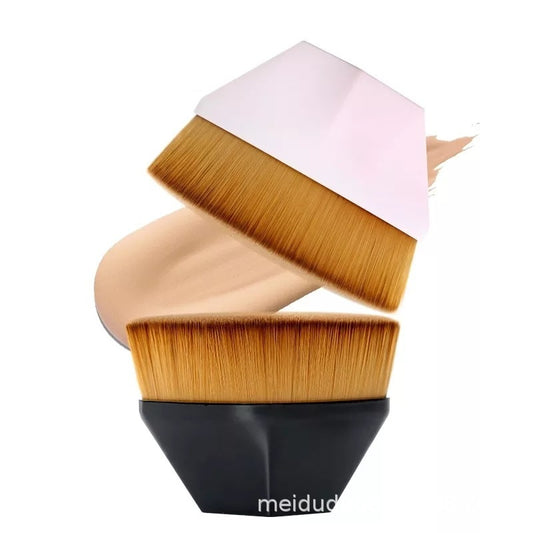 Foundation Brush Flat Head Petals Seamless Makeup Brushes Accessories