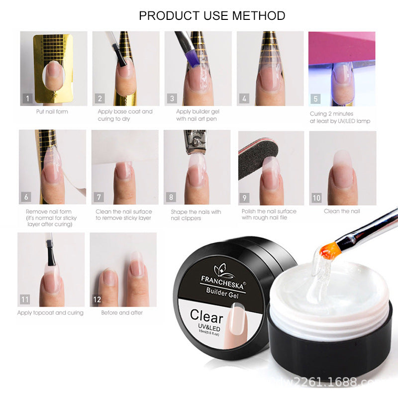 Paper Cups Fast Extended Glue Light Nail Polish