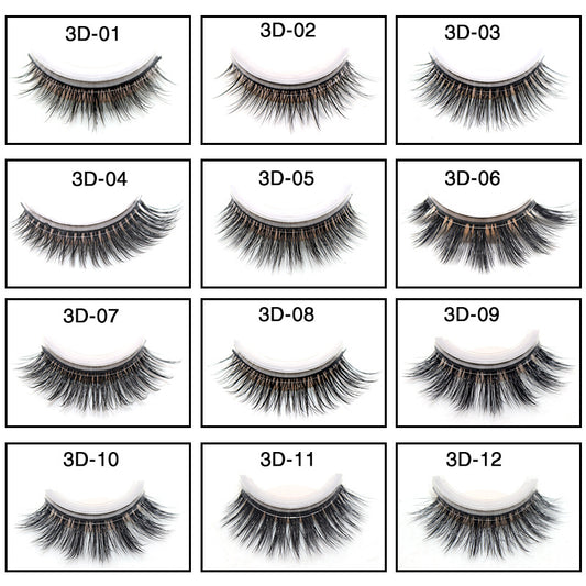 Eyelashes Chemical Fiber Strip Eyelash Seconds False Lashes