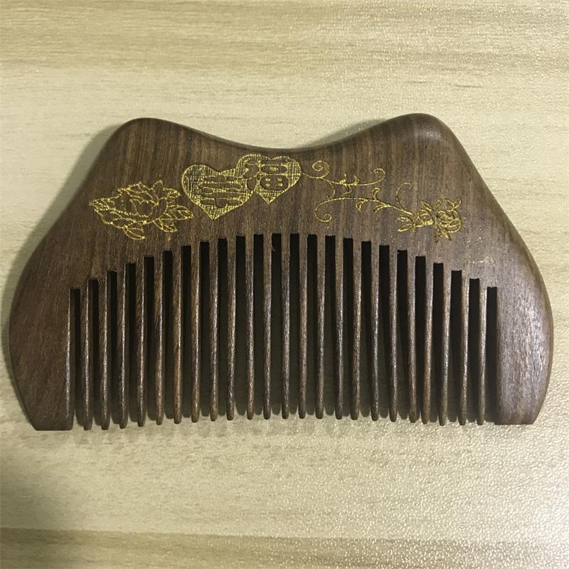 Painted Models Gilding Wooden Portable Cm Hair Brushes & Combs