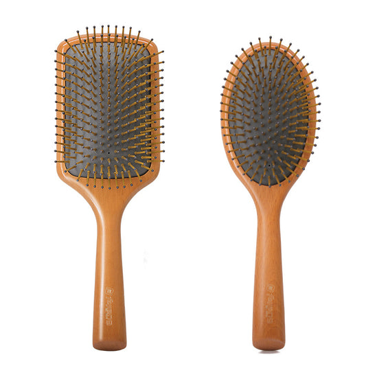 Hairdressing Air Cushion Black Massage Tangle Hair Brushes & Combs