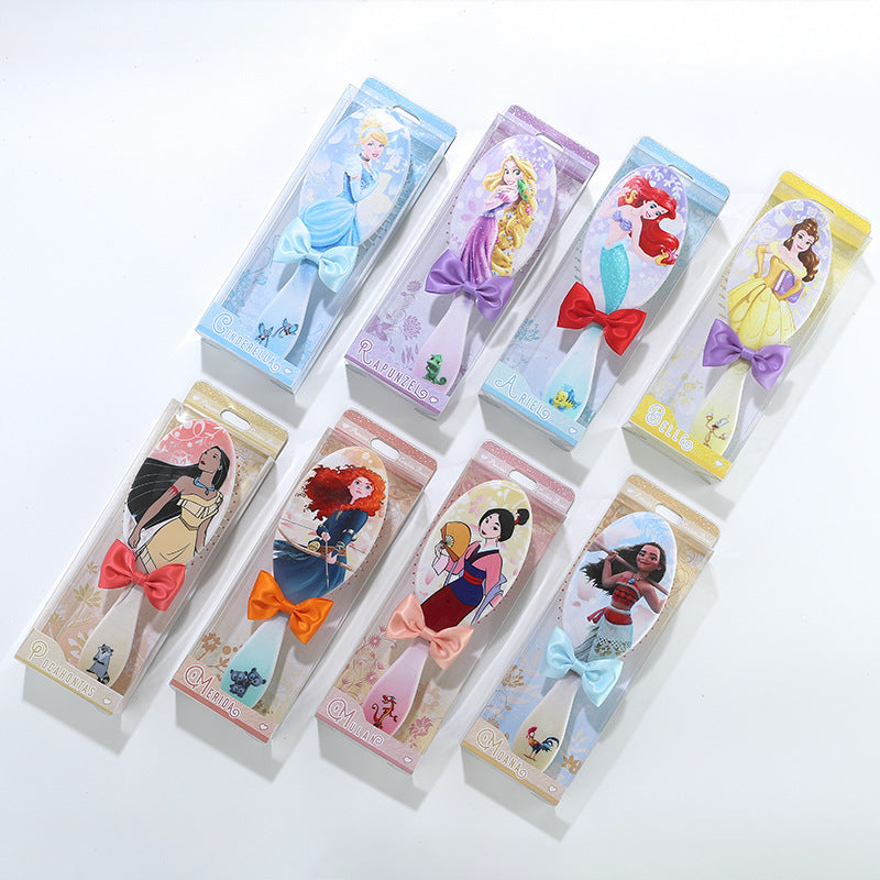 Cartoon Bow Airbag Gift Packaging Hairdressing Hair Brushes & Combs