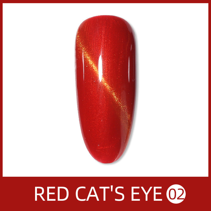 Uv Red Diamond Manicure Solid Color Cat For Nail Polish