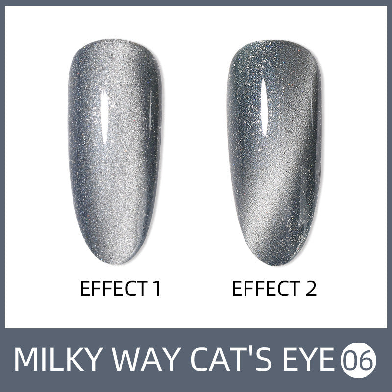 Beauty Gel Suit Galaxy Cat Glitter Nail Polish