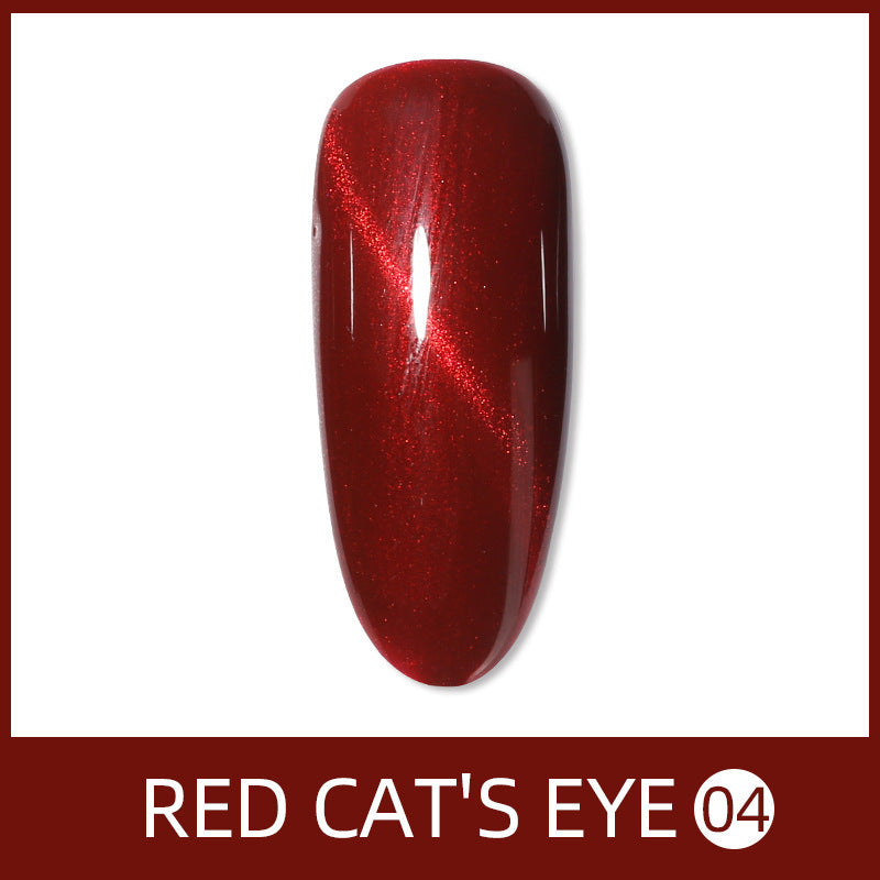 Uv Red Diamond Manicure Solid Color Cat For Nail Polish