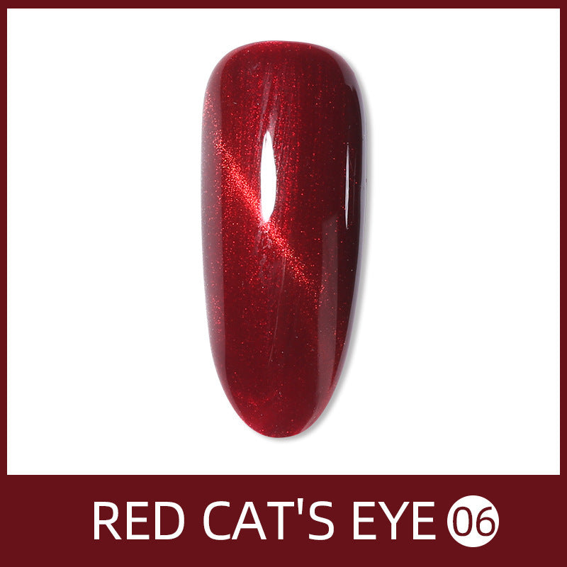 Uv Red Diamond Manicure Solid Color Cat For Nail Polish