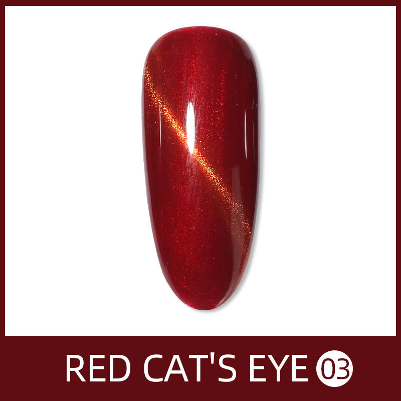 Uv Red Diamond Manicure Solid Color Cat For Nail Polish