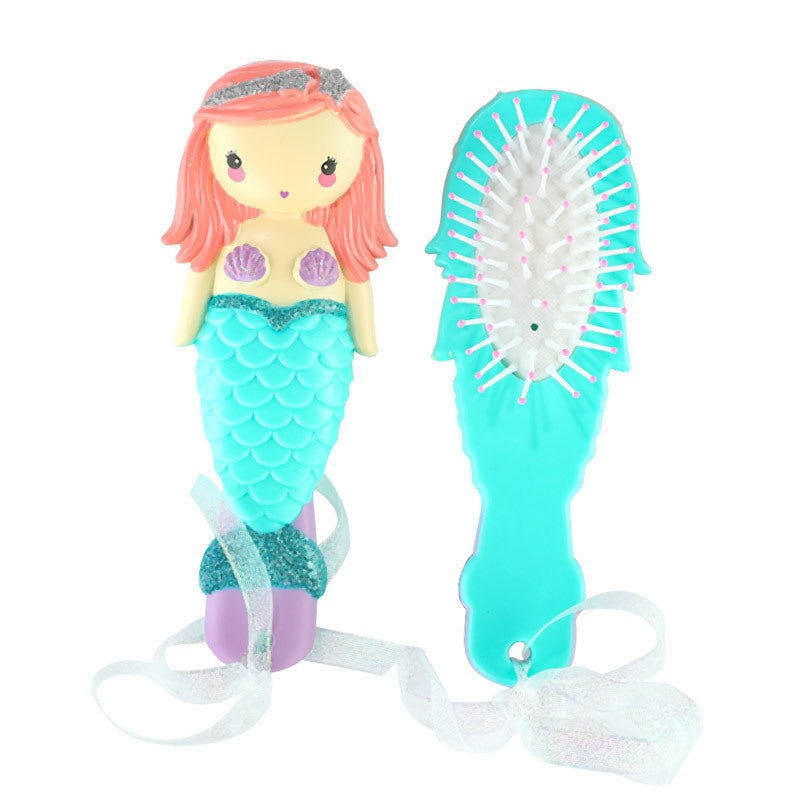 Hairdressing Mermaid Plastic Hairbrush Cartoon Airbag Hair Brushes & Combs