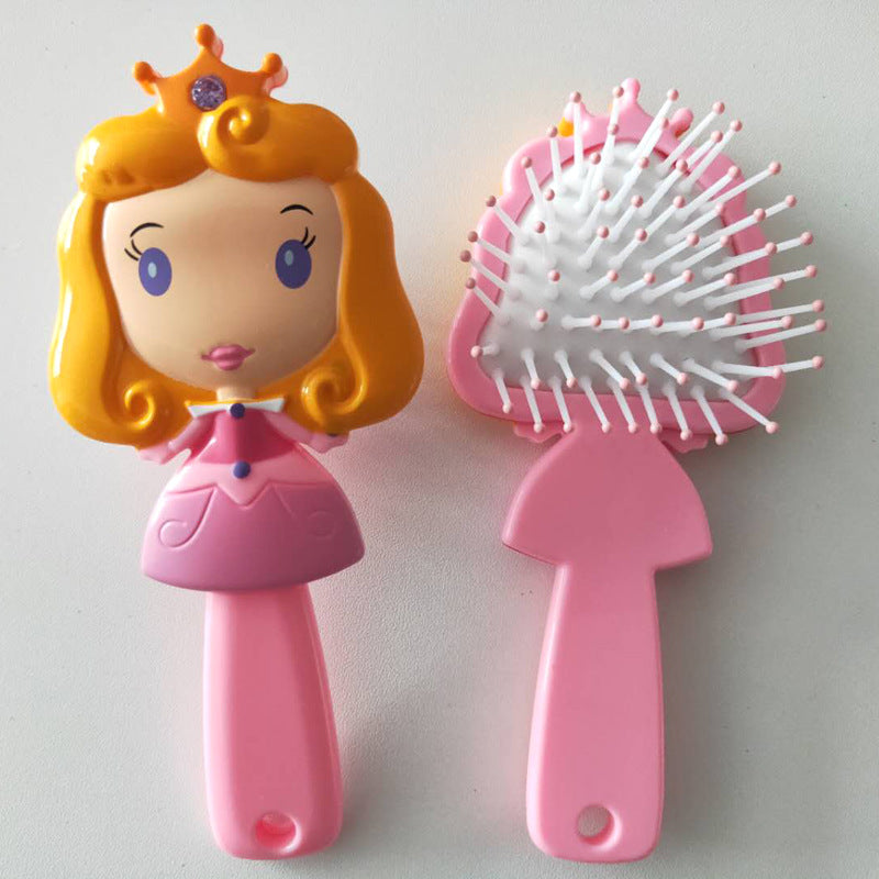 Hairdressing Mermaid Plastic Hairbrush Cartoon Airbag Hair Brushes & Combs