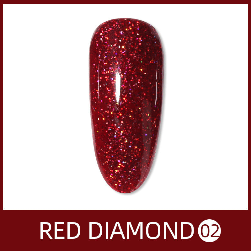 Uv Red Diamond Manicure Solid Color Cat For Nail Polish