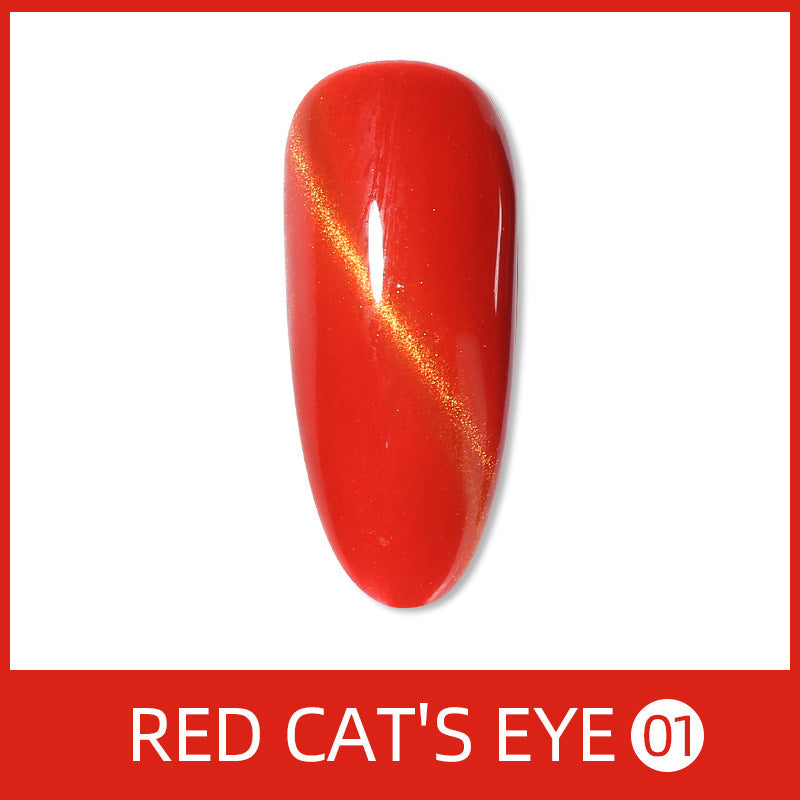 Uv Red Diamond Manicure Solid Color Cat For Nail Polish