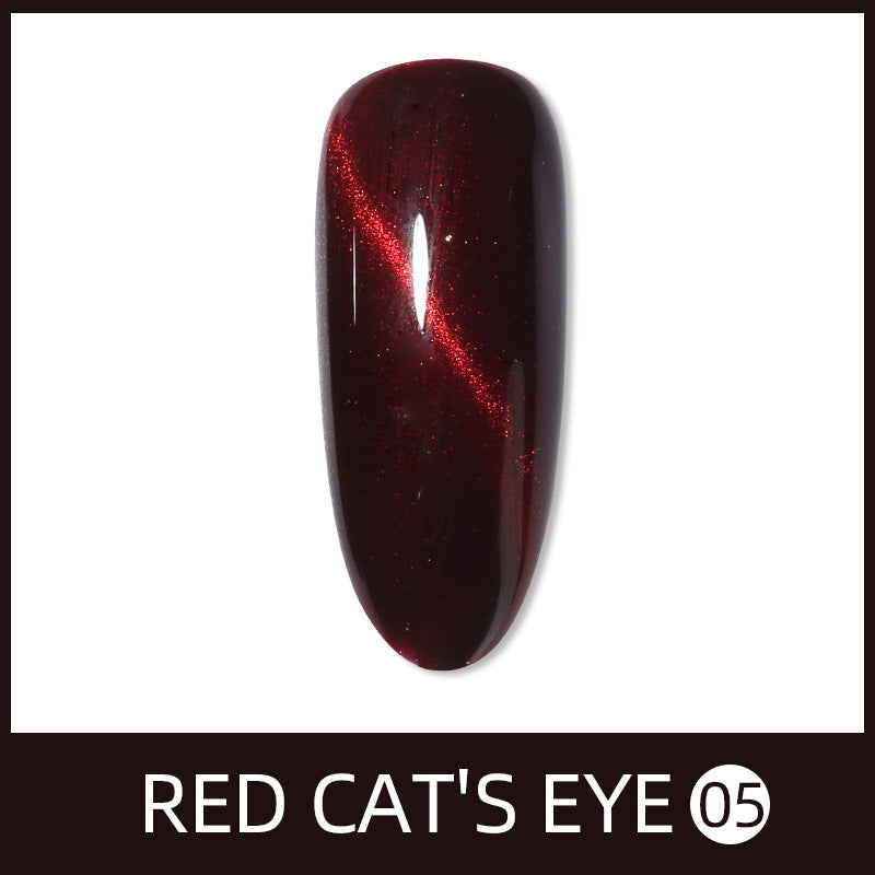 Uv Red Diamond Manicure Solid Color Cat For Nail Polish