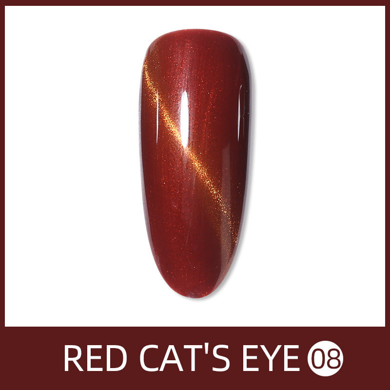 Uv Red Diamond Manicure Solid Color Cat For Nail Polish