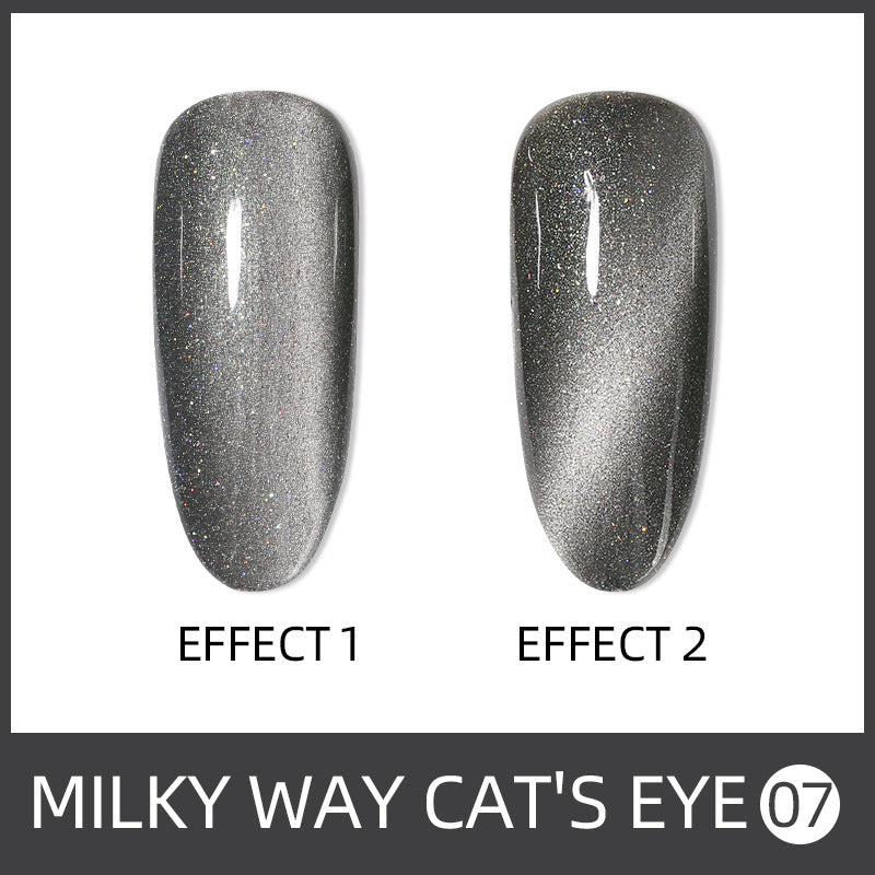 Beauty Gel Suit Galaxy Cat Glitter Nail Polish