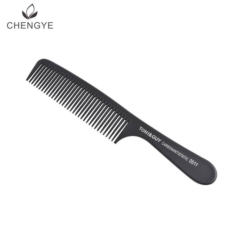 Tony Cover Carbon Fiber Barber Shop Hair Brushes & Combs