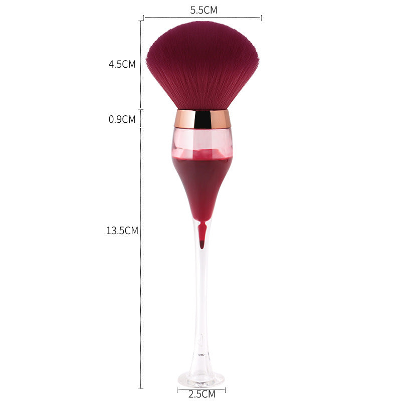 Wine Glass Brush Powder Beauty Tools Makeup Brushes Accessories