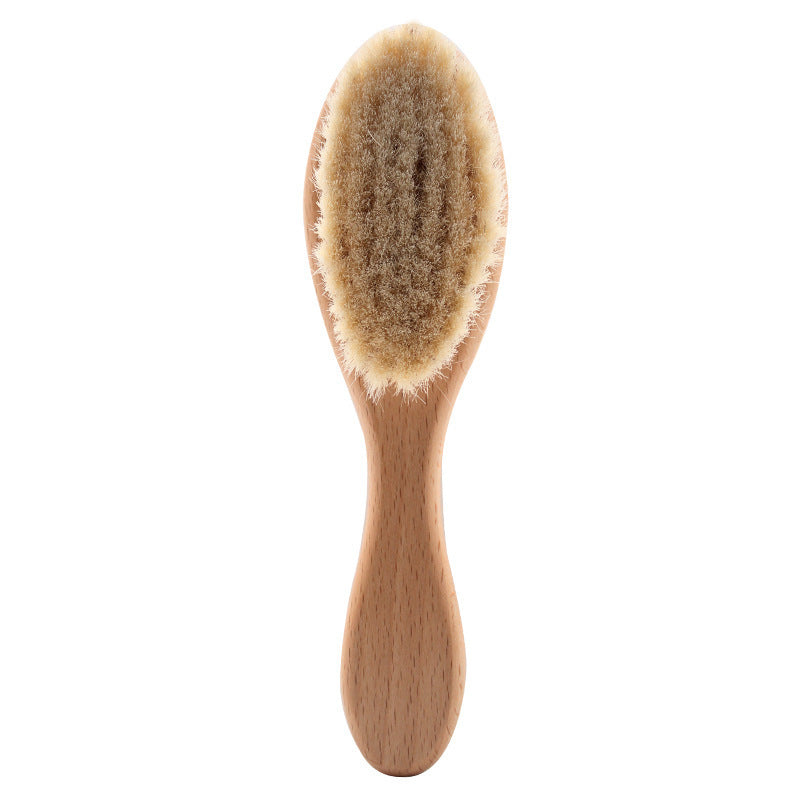 Men's Shaving Brush Pure Wool Personality Shape Hair Brushes & Combs