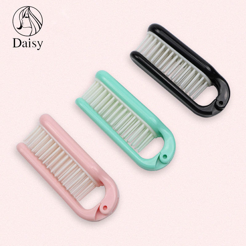 Portable Travel Folding Massage Soft Tooth Hair Brushes & Combs