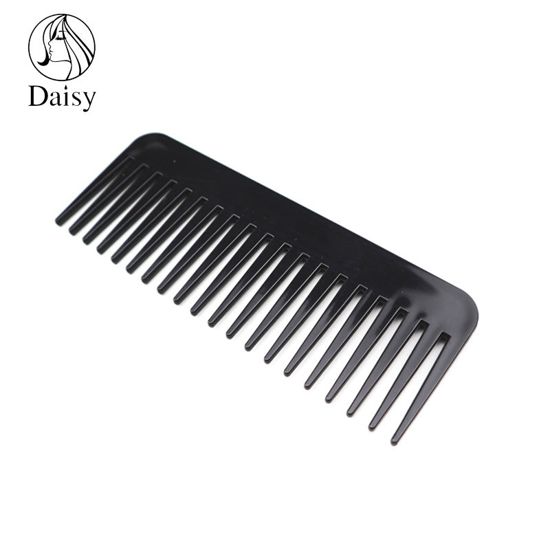 Source Flat Plastic Wide Teeth Barber Hair Brushes & Combs