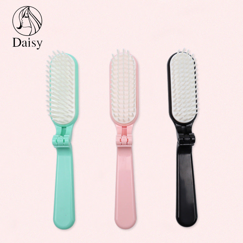 Portable Travel Folding Massage Soft Tooth Hair Brushes & Combs