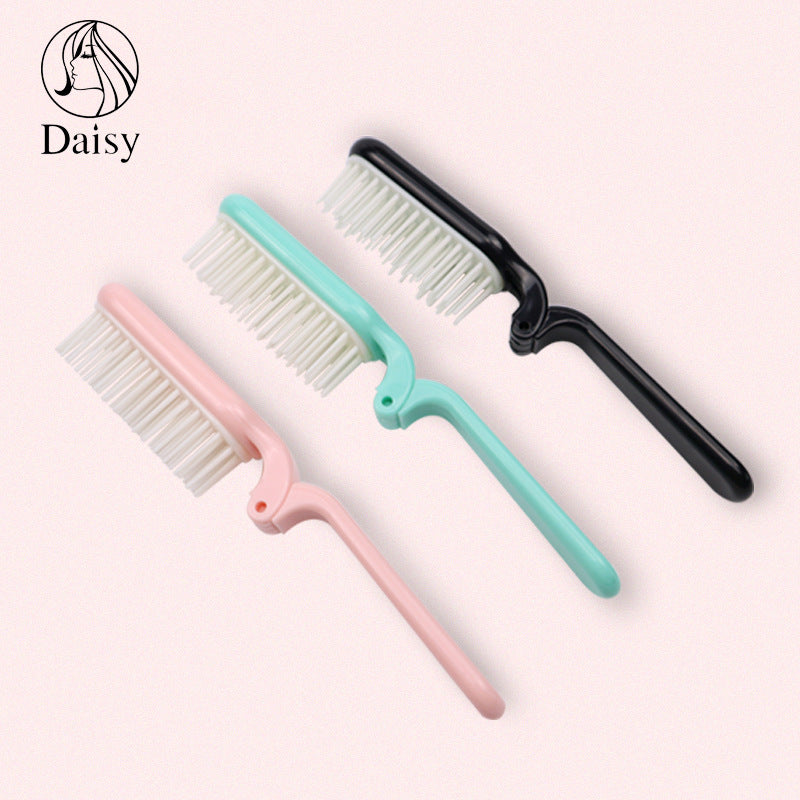 Portable Travel Folding Massage Soft Tooth Hair Brushes & Combs