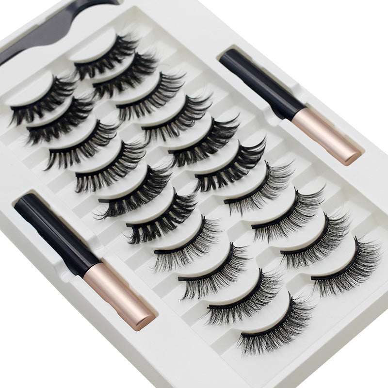 Magnet Magnetic Pair Eyelash 2 Pcs Liquid Suit False Lashes