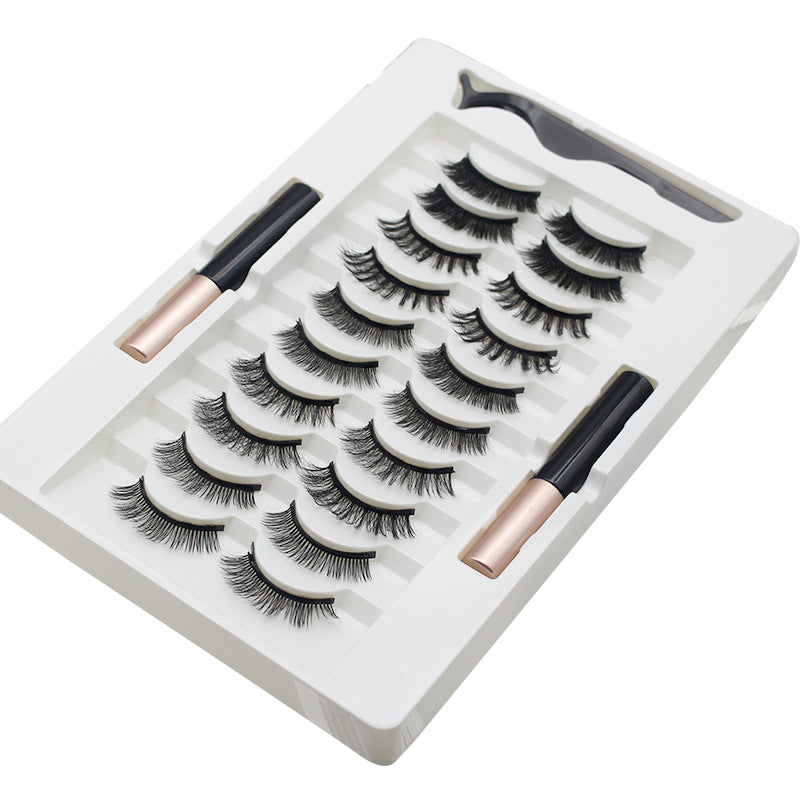 Magnet Magnetic Pair Eyelash 2 Pcs Liquid Suit False Lashes