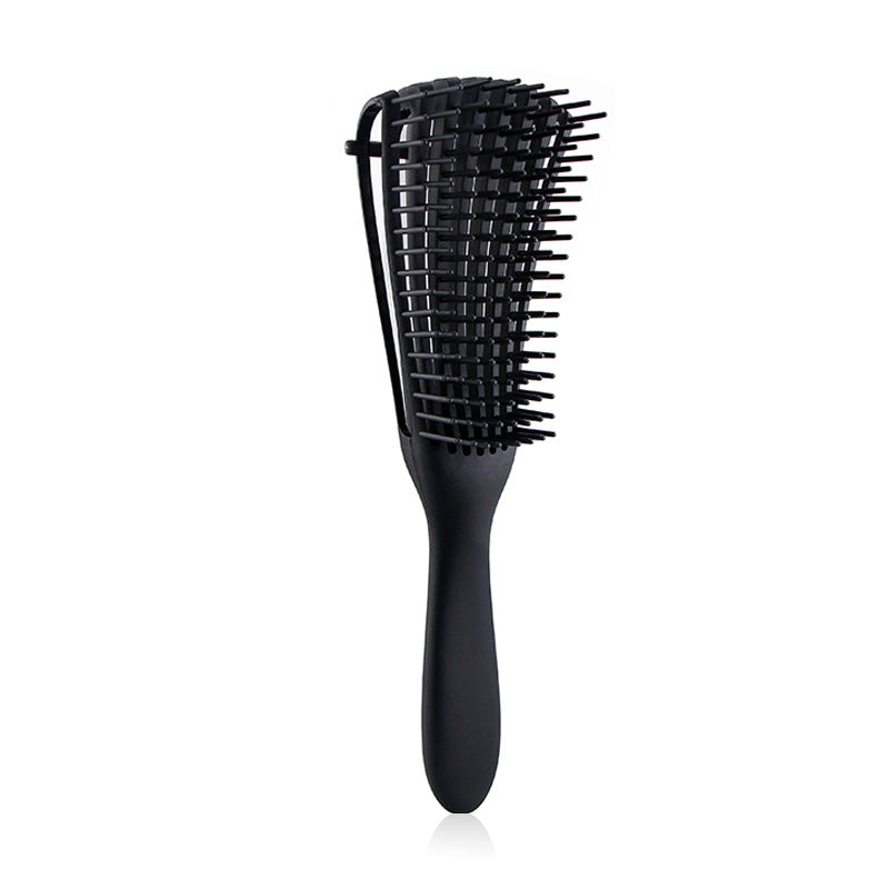 Women's Big Curved Straight Roll Shape Eight Hair Brushes & Combs