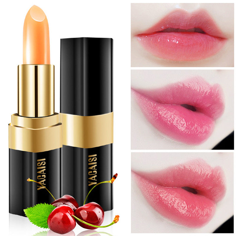 Red Cherry Healthy Temperature Change Waterproof Lipsticks