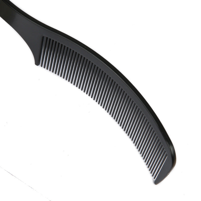 Men's S-shaped Trim Curved Round Head Salon Hair Brushes & Combs