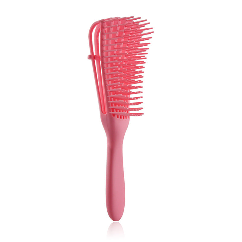 Women's Big Curved Straight Roll Shape Eight Hair Brushes & Combs