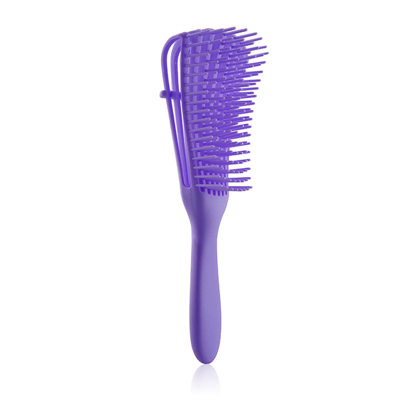 Women's Big Curved Straight Roll Shape Eight Hair Brushes & Combs