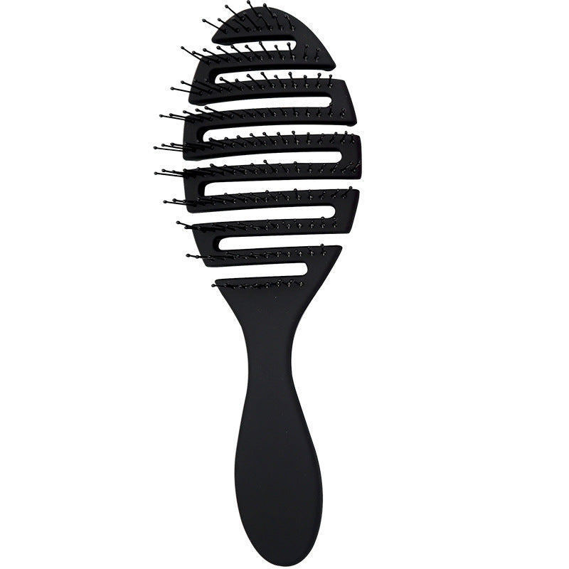 Hollow Massage Round Wet Dry Home Hair Brushes & Combs