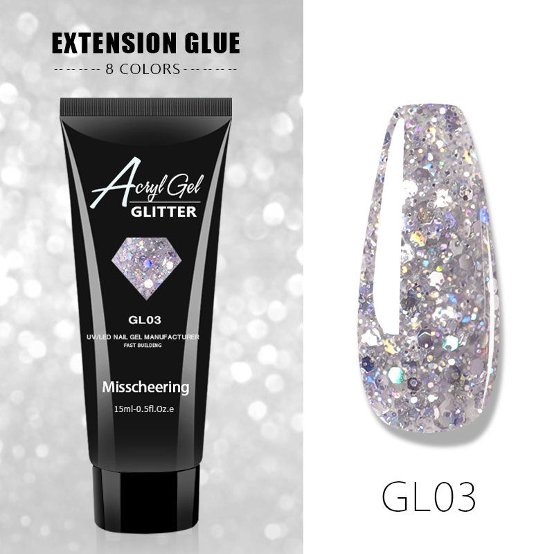 Glamorous Casual Glue Gel For Nails Nail Polish