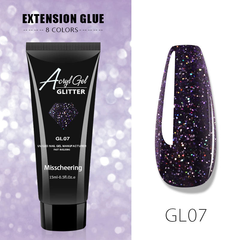 Glamorous Casual Glue Gel For Nails Nail Polish