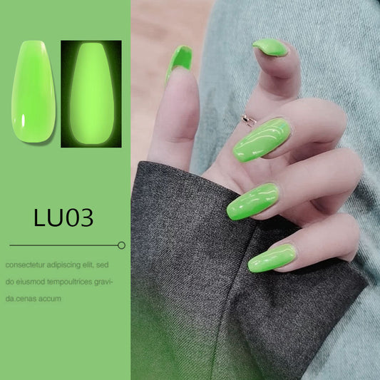 Luminous Extension Liquid Painless Free Paper Cups Crystal Nail Polish