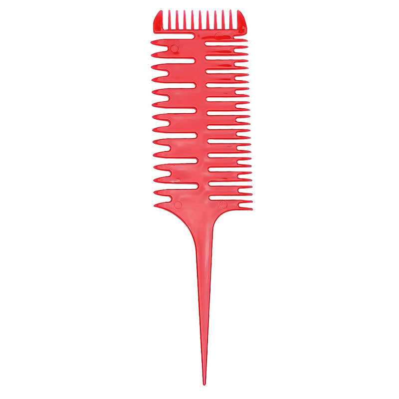 Tail Salon Coloring Brush Plastic Styling Hair Brushes & Combs