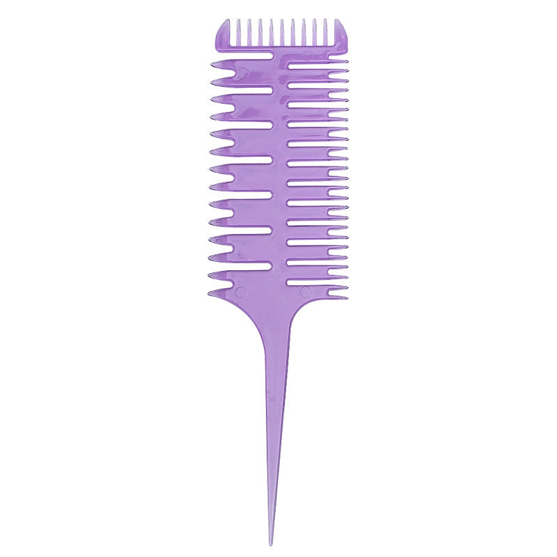 Tail Salon Coloring Brush Plastic Styling Hair Brushes & Combs