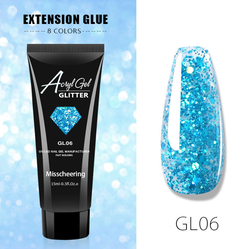 Glamorous Casual Glue Gel For Nails Nail Polish