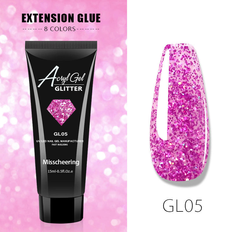 Glamorous Casual Glue Gel For Nails Nail Polish