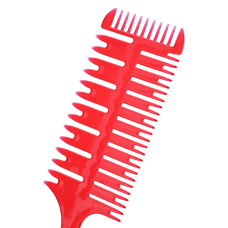 Tail Salon Coloring Brush Plastic Styling Hair Brushes & Combs