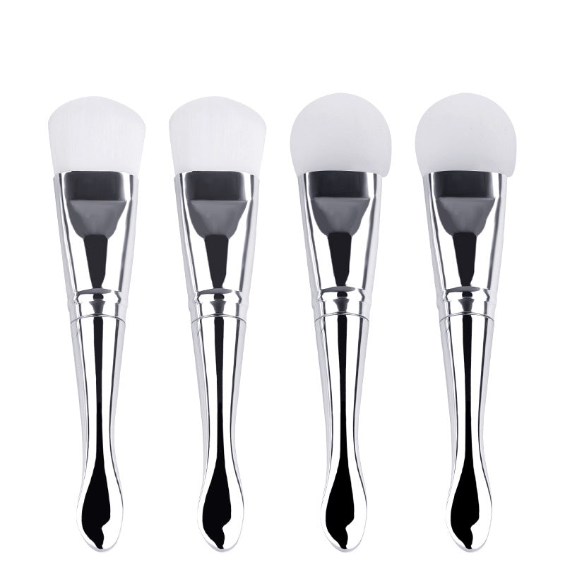 Silicone Facial Mask Brush Double-headed Soft Beauty Makeup Brushes Accessories