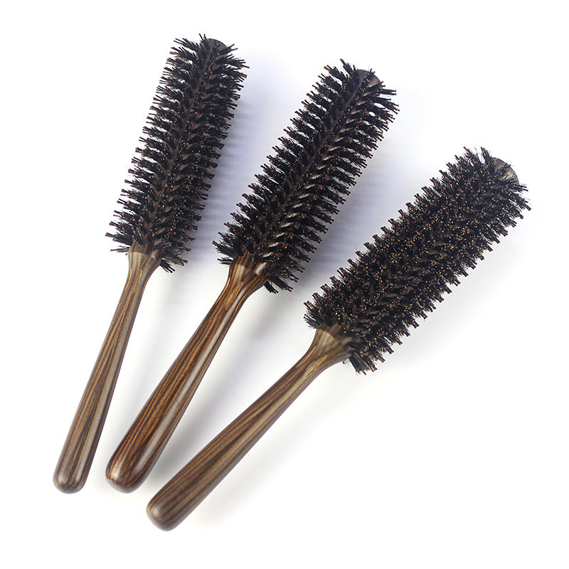 Boutique High Temperature Resistant Wooden Professional Styling Curling Hair Brushes & Combs