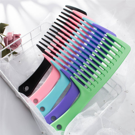 Barber Shop Big Tooth Shampoo Hairdressing Finishing Hair Brushes & Combs