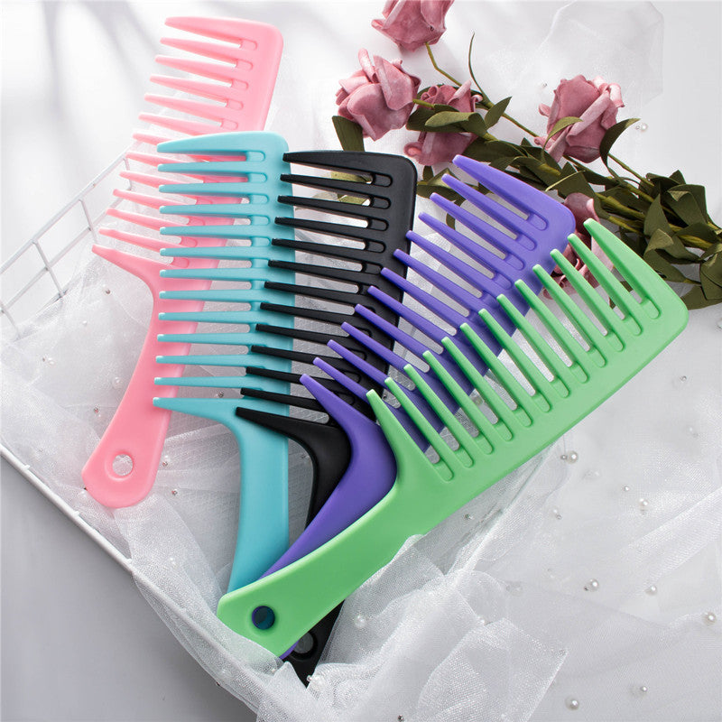 Barber Shop Big Tooth Shampoo Hairdressing Finishing Hair Brushes & Combs