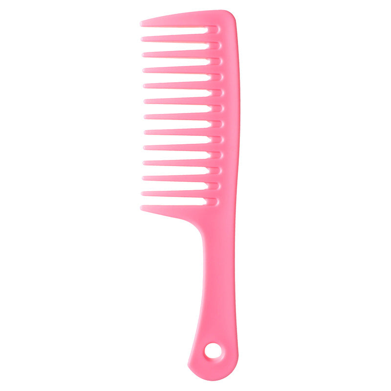 Big Tooth Shampoo Hairdressing Finishing Handle Smooth Hair Brushes & Combs