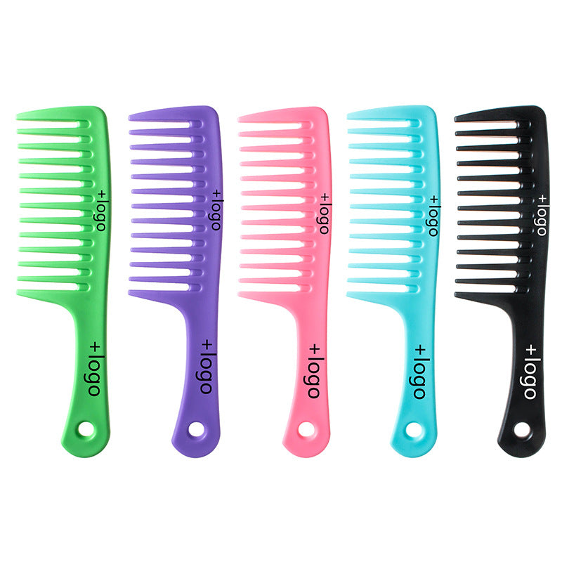 Big Tooth Shampoo Hairdressing Finishing Handle Smooth Hair Brushes & Combs