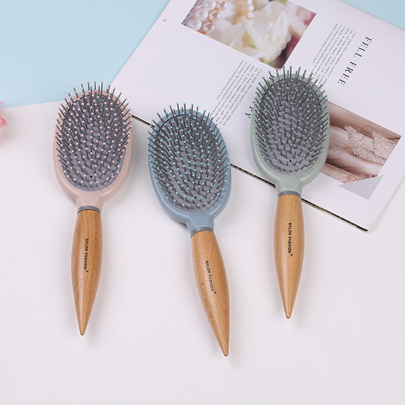 Women's Curly Hairdressing Series Airbag Dense Gear Hair Brushes & Combs