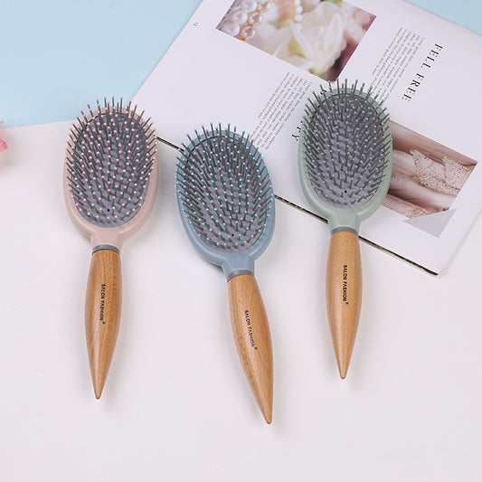 Women's Curly Hairdressing Series Airbag Dense Gear Hair Brushes & Combs