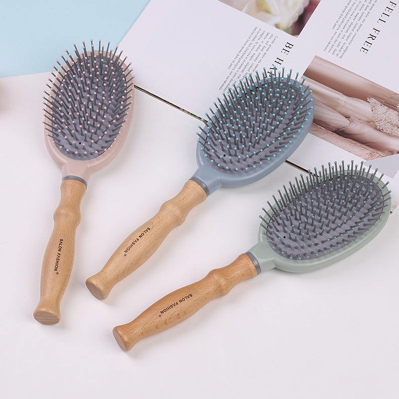 Women's Curly Hairdressing Series Airbag Dense Gear Hair Brushes & Combs